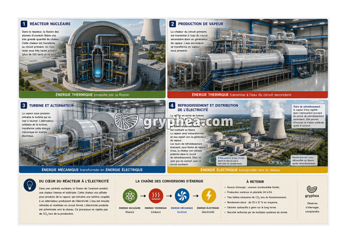 La production d'électricité dans une centrale nucléaire - gryphea.org